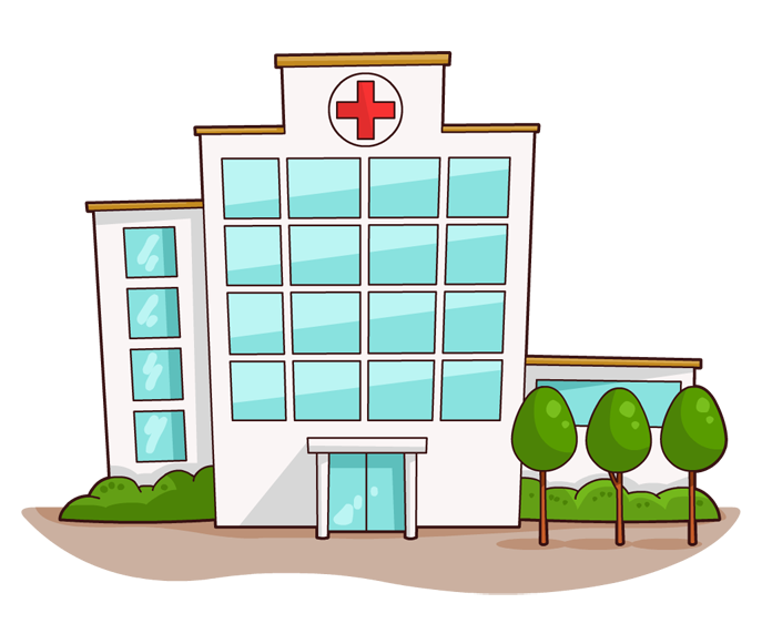 Hospital free images pics. Positive clipart satisfied