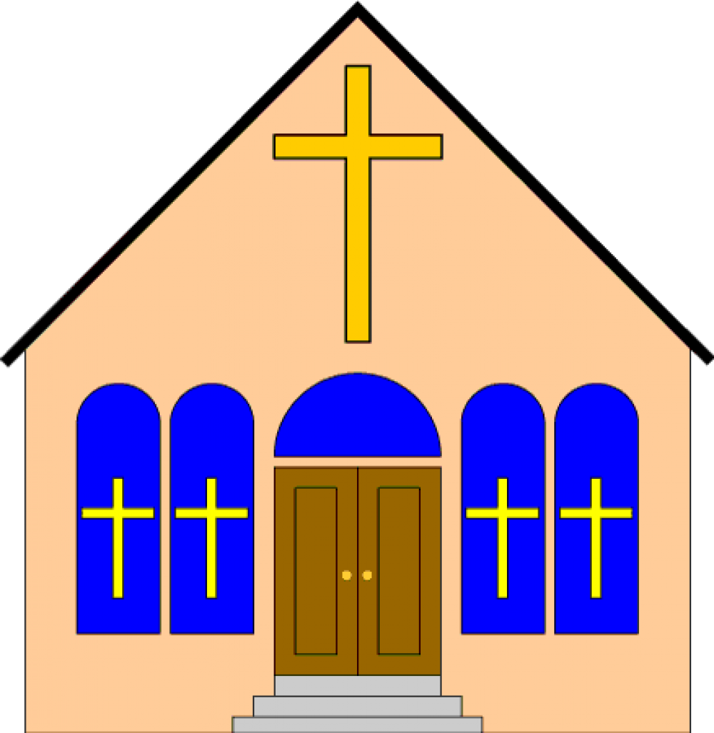 clipart church parish church