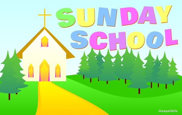 clipart church sunday school