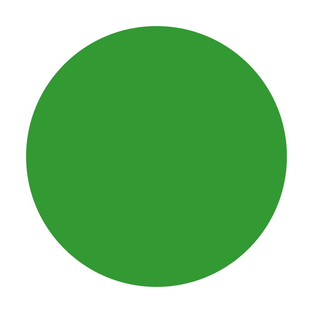 clipart circle neon green