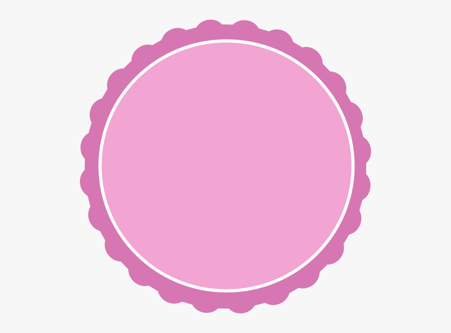 clipart circle pink