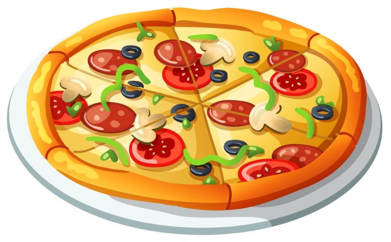 italian clipart pizza piece