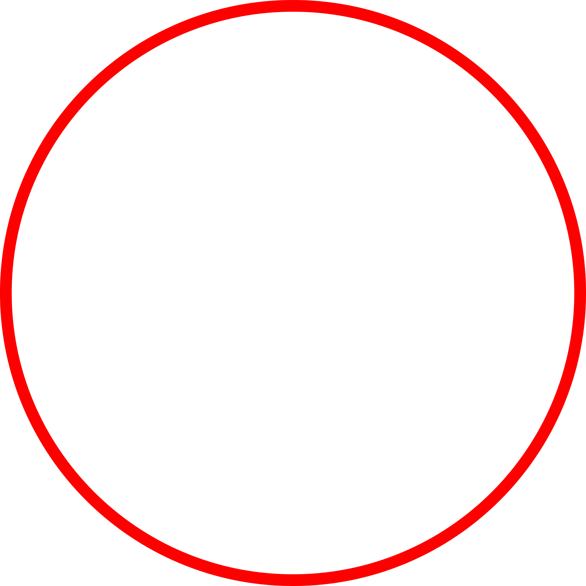 clipart circle red