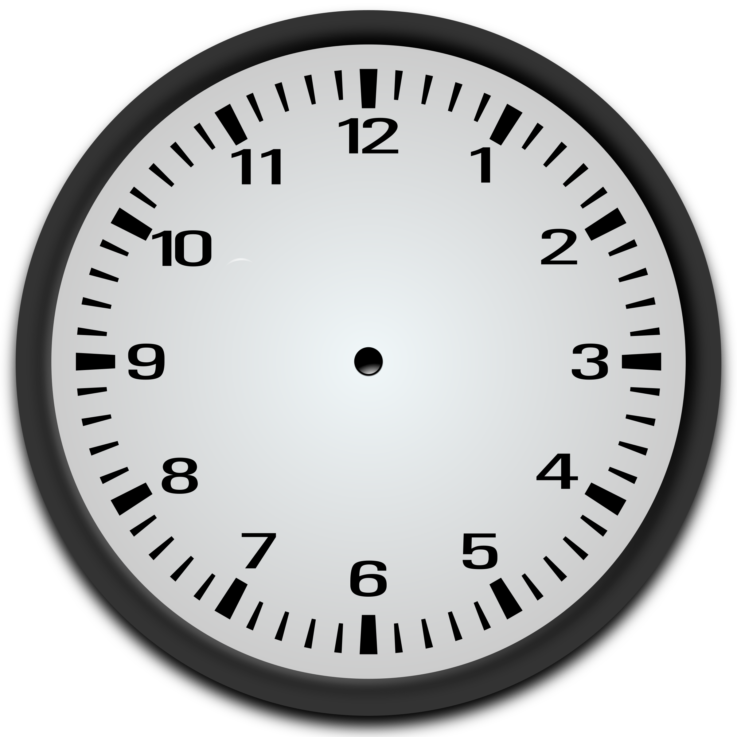 clock clipart blank