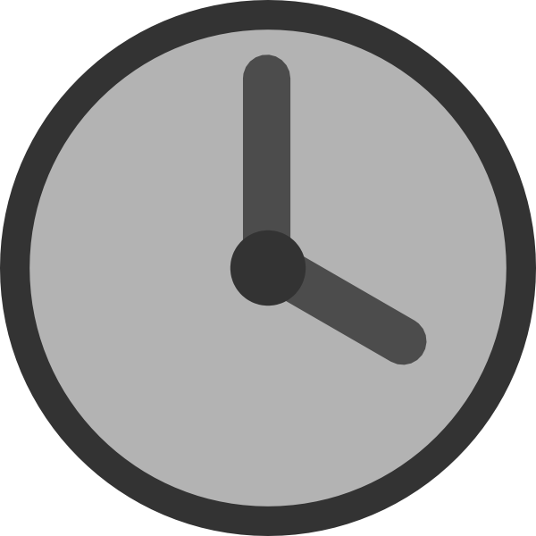 clock clipart arrow
