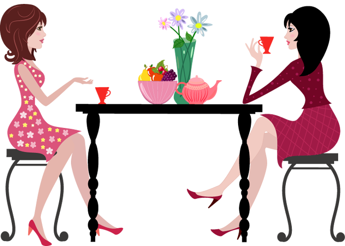 coffee clipart woman