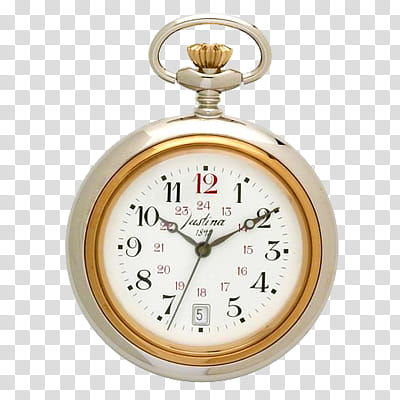 Clipart clock colored. Silver pocket watch transparent