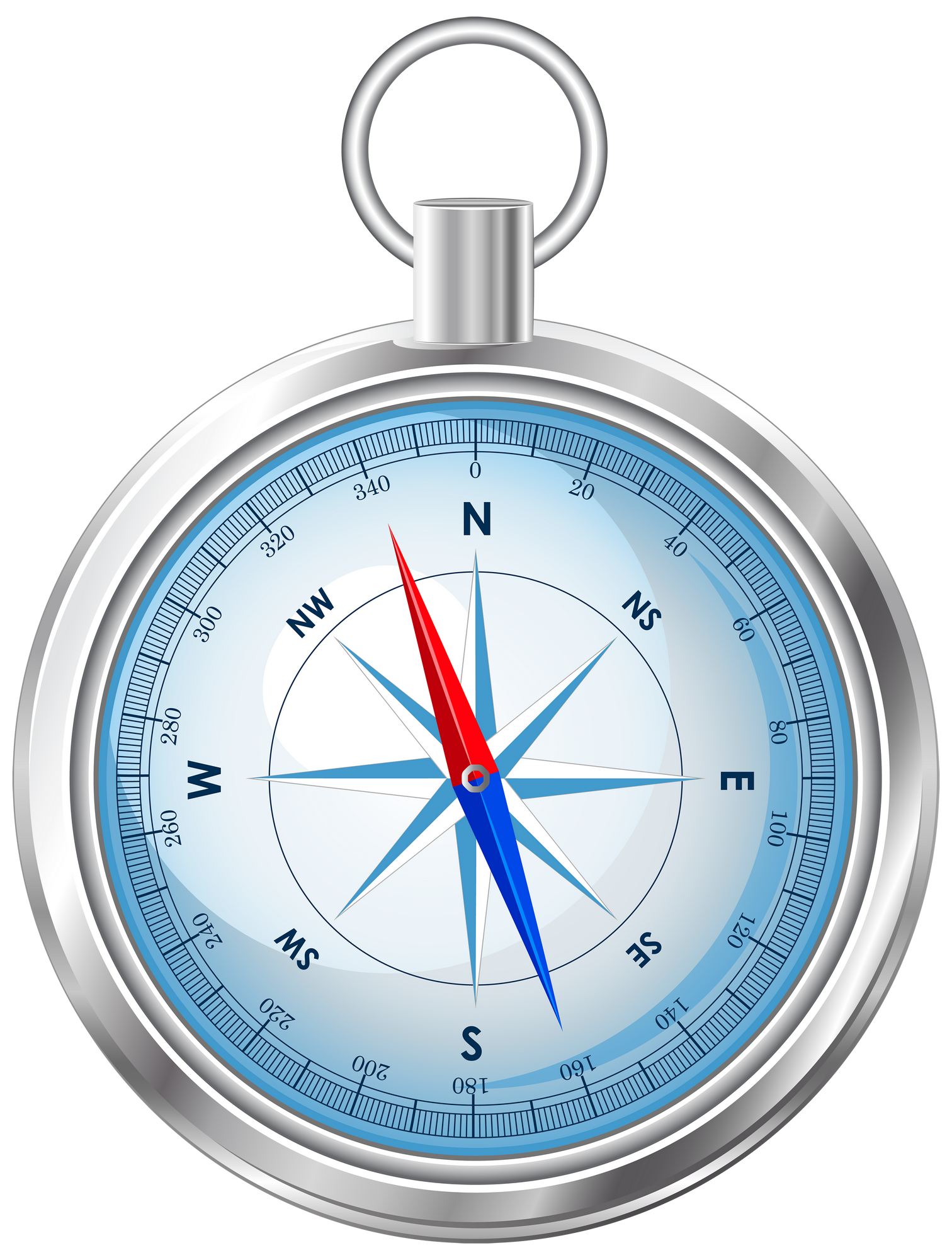 compass clipart pocket compass