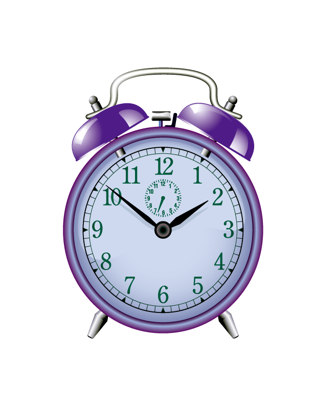 clipart clock different time
