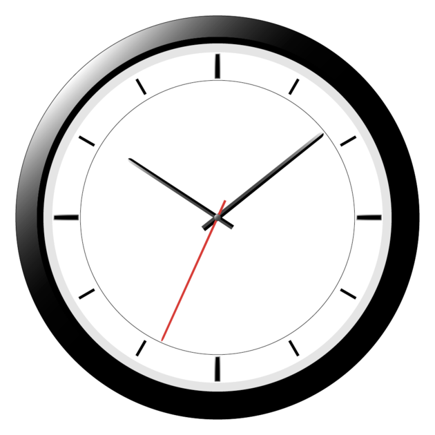 clock clipart funky