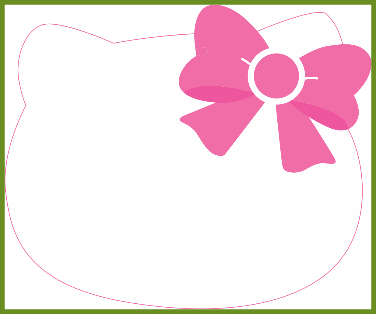 clock clipart hello kitty