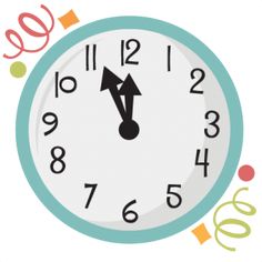 Clipart clock nye.  best graphics new