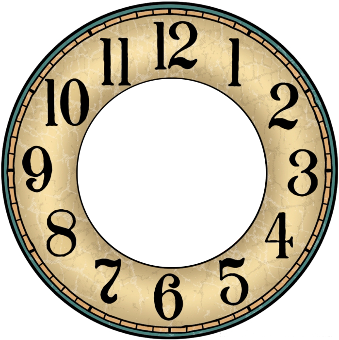 clipart clock old fashioned