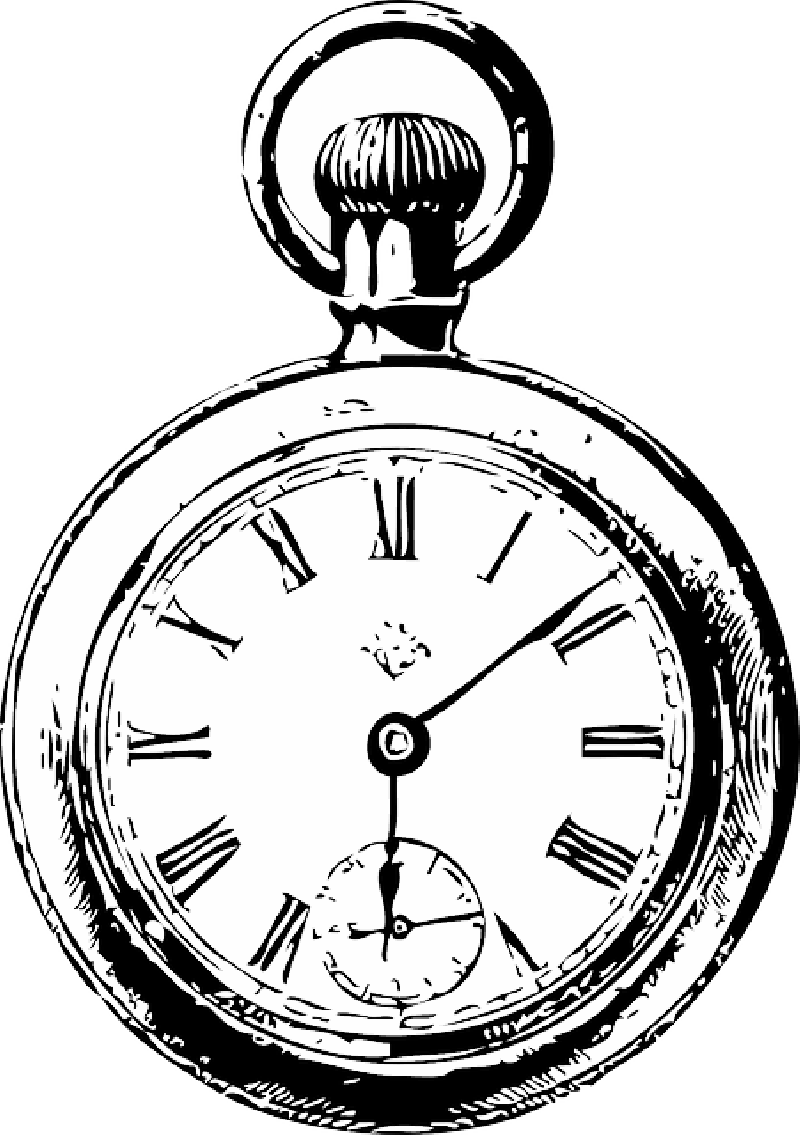 Steampunk large clock