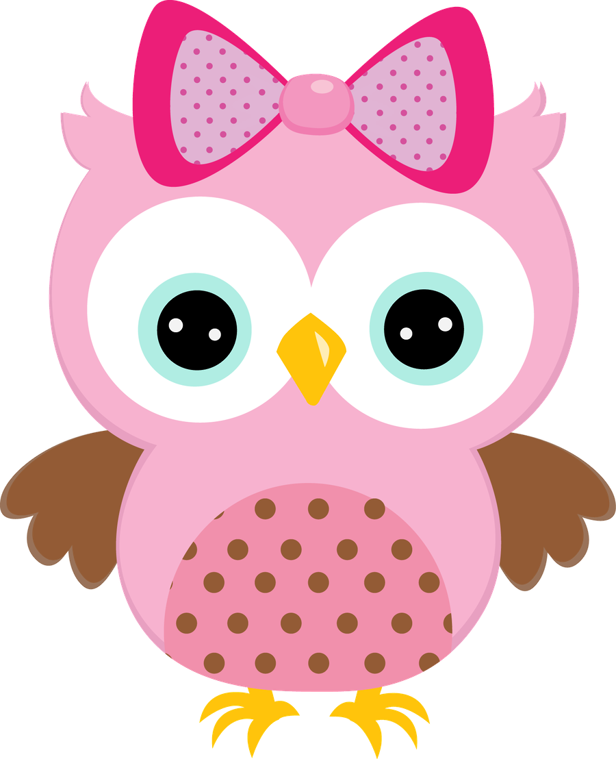 santa clipart owl