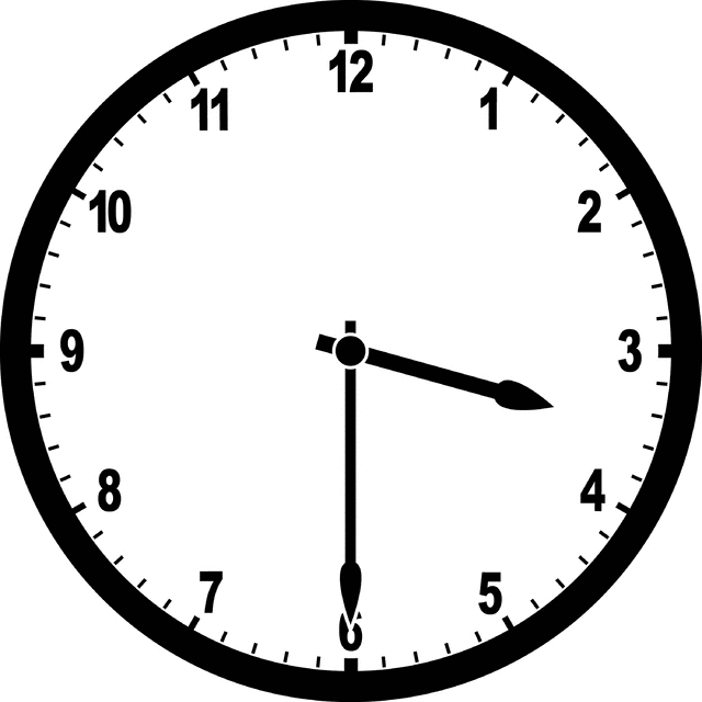 clock clipart circle