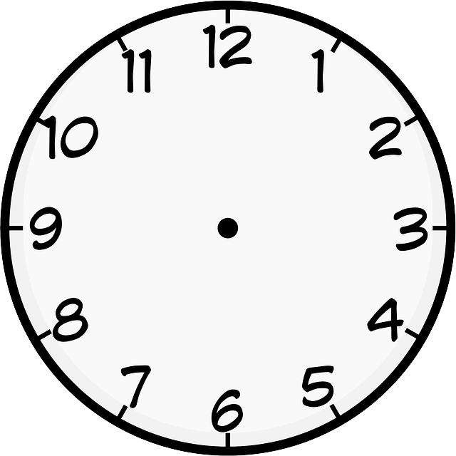 clock clipart new year's eve