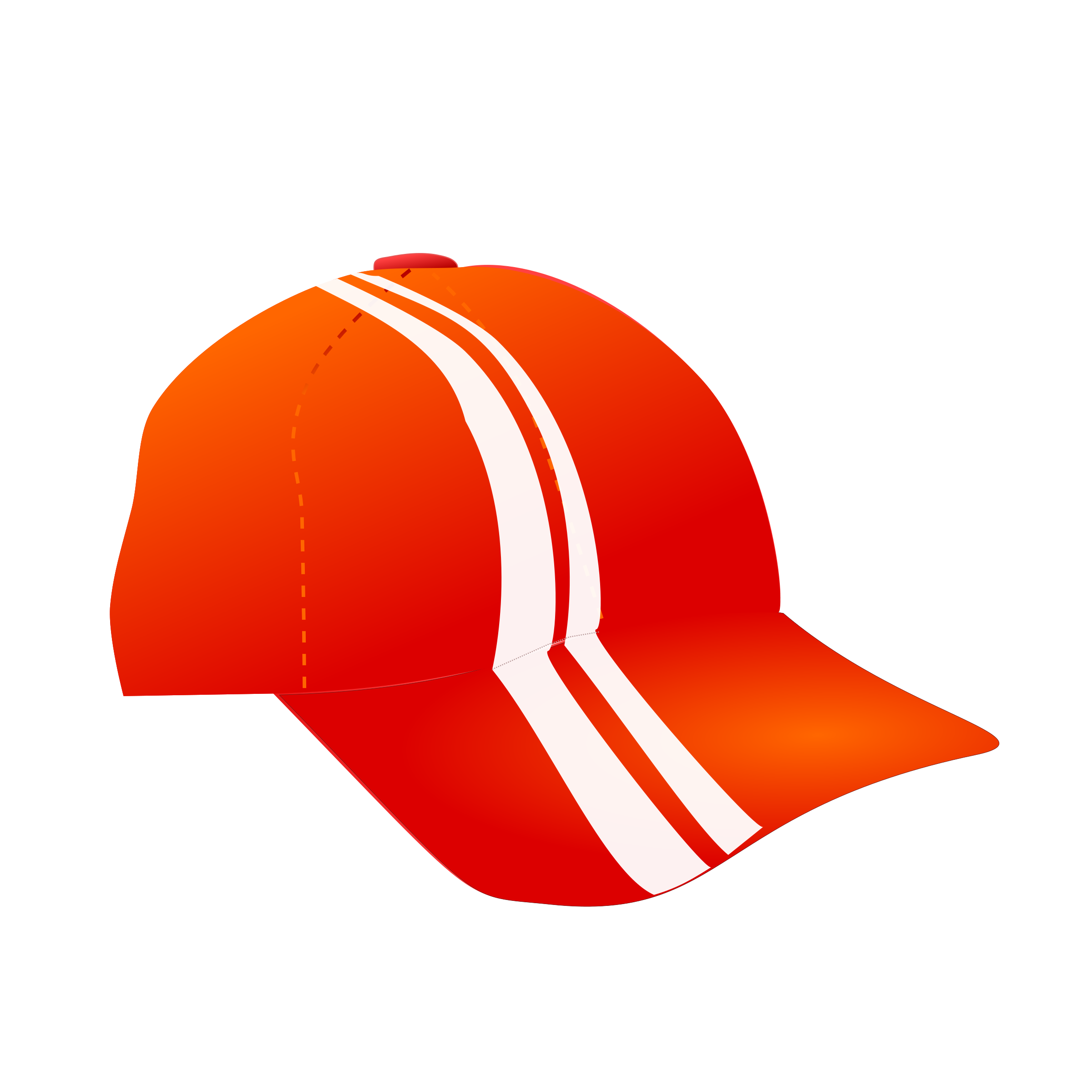 Clipart clothes baseball. Cap with racing stripes