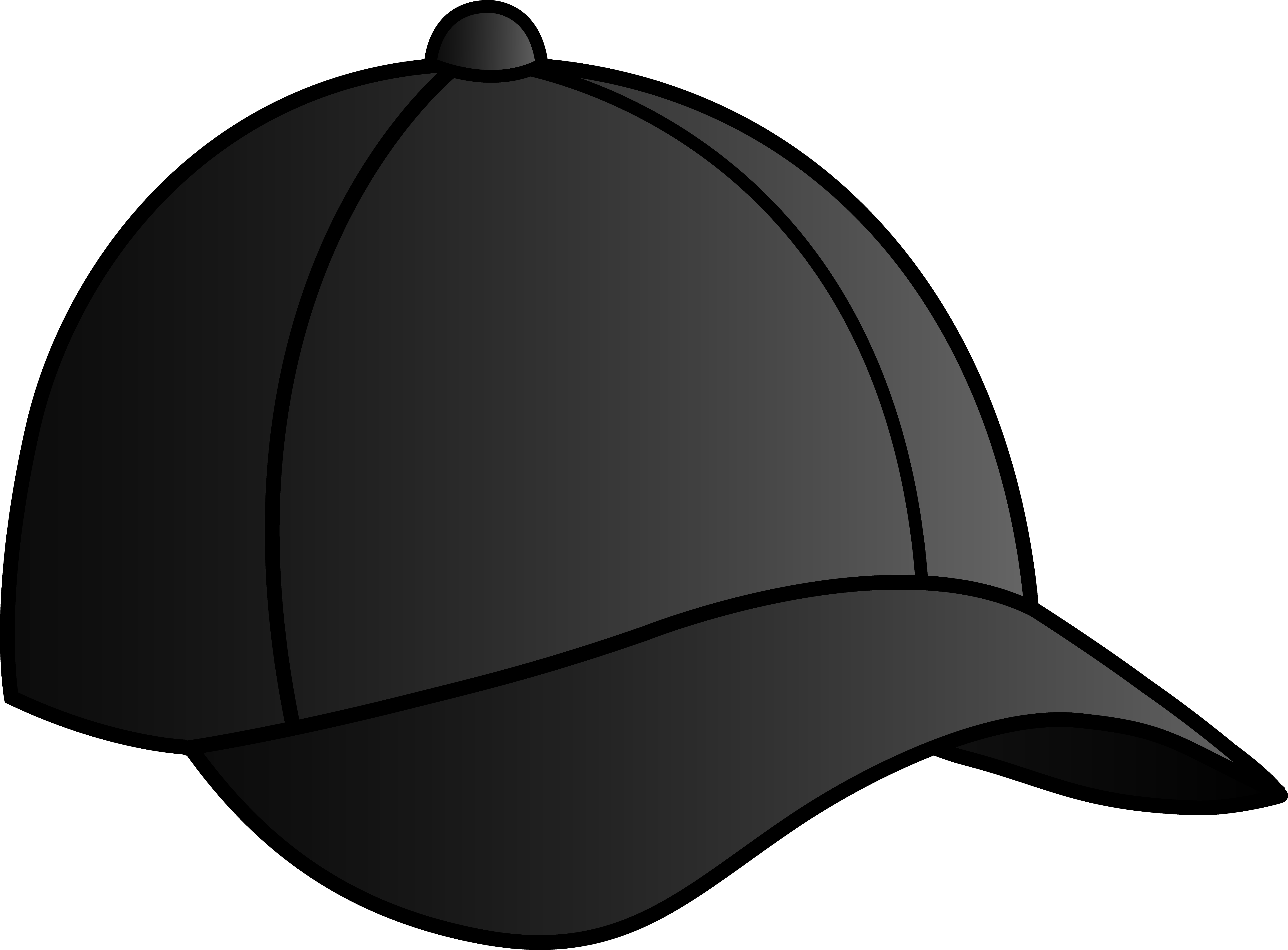Black cap free clip. Clipart clothes baseball