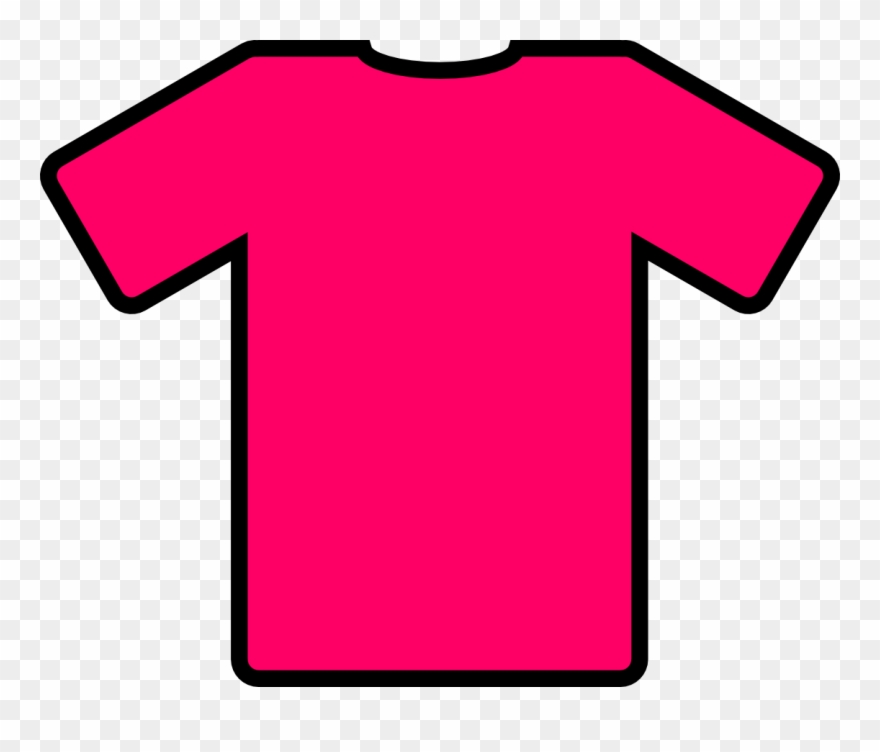 clipart shirt pink shirt