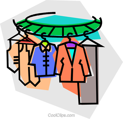 clothing clipart clothes rail