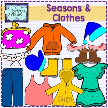 clothes clipart seasonal