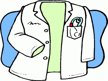 Outfit clip art library. Clipart clothes doctor