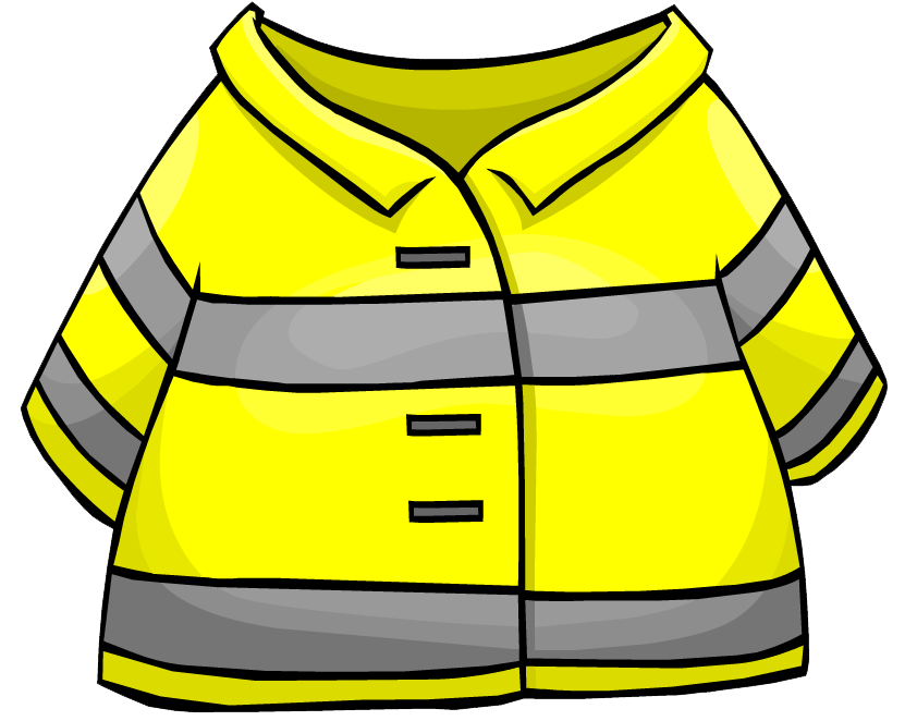 Image jacket clothing icon. Clipart clothes firefighter