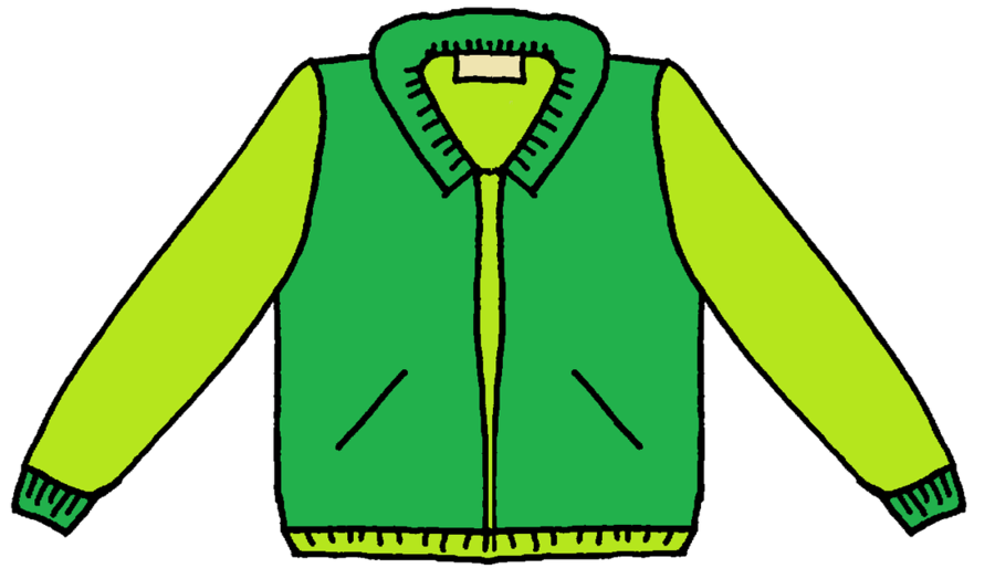 clothing clipart green clothes