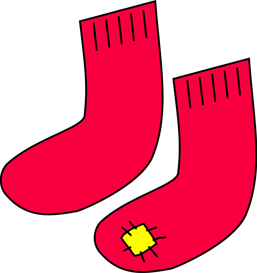 Wear clothes pictures free. Clipart socks summer