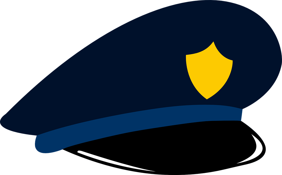 Police hat picture free. Clipart clothes policeman