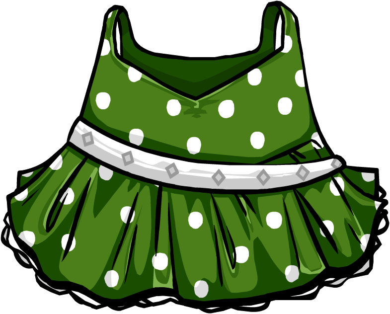 clipart clothes polka dot