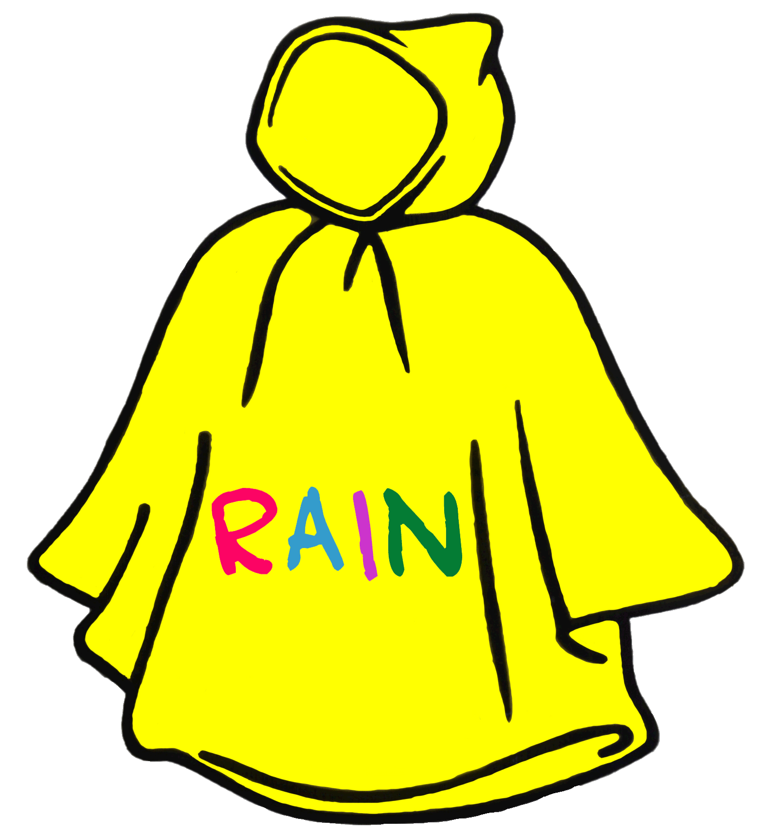 clipart clothes raincoat