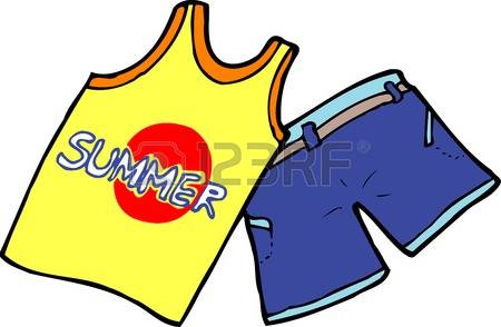 clipart clothes summer