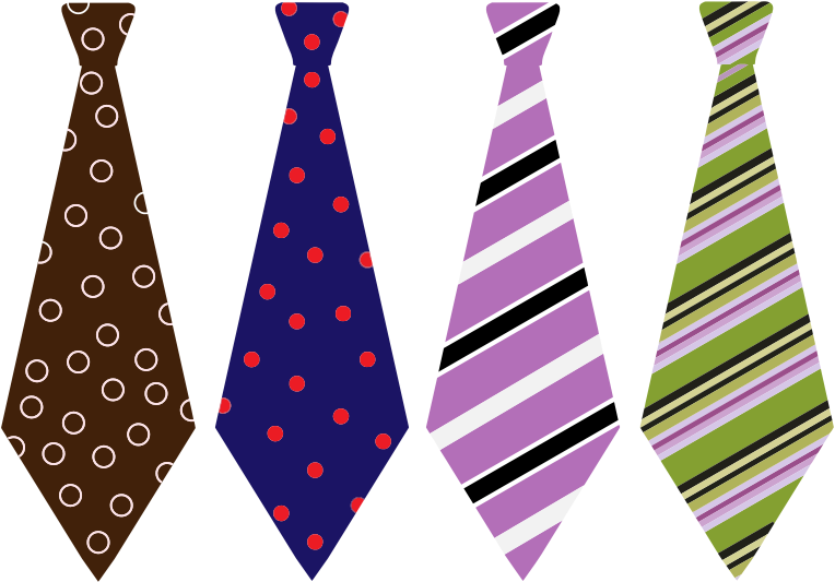 Clipart clothes tie. Patterned men s ties