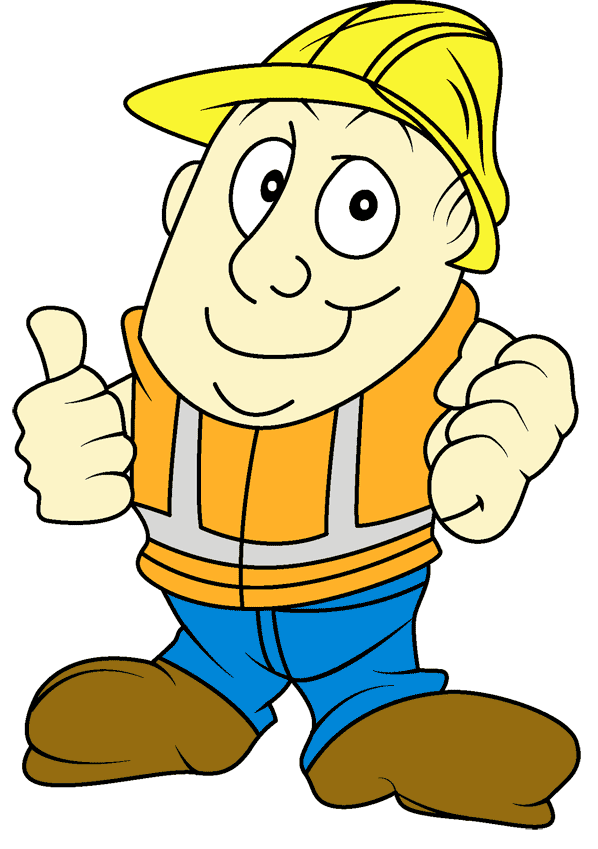 Safety green and orange. Safe clipart animated