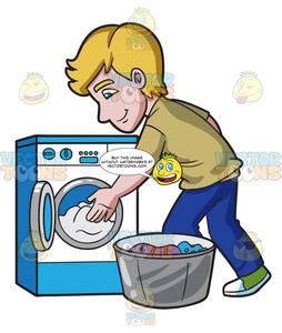 clipart clothes washing