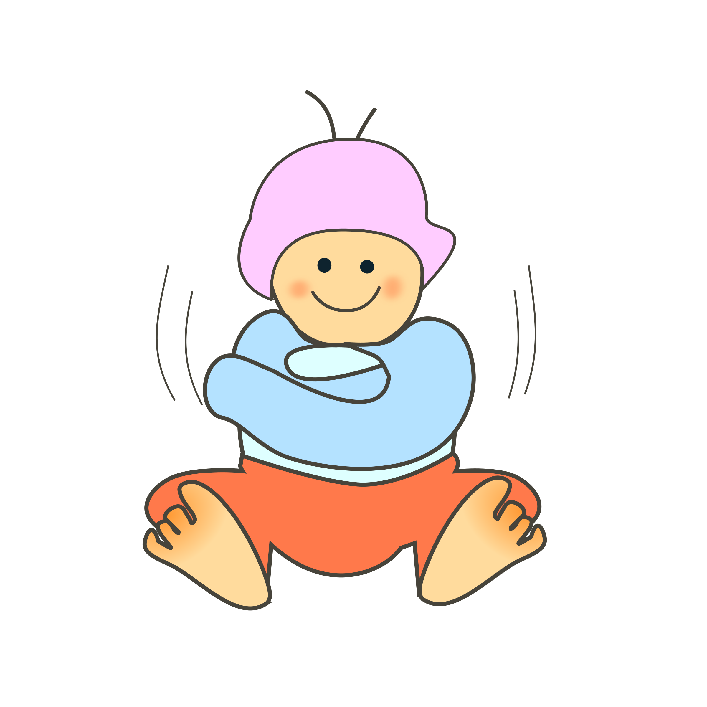 Wear big image png. Clipart winter baby