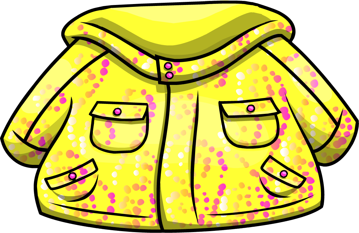 Winter clipart icon. Yellow jacket club penguin