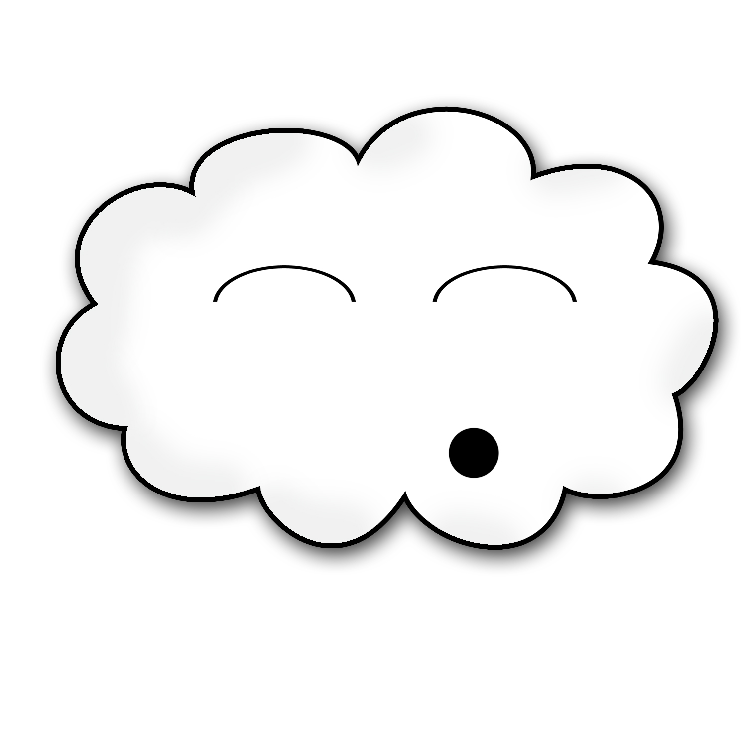 Free cloud download clip. Clipart clouds animated