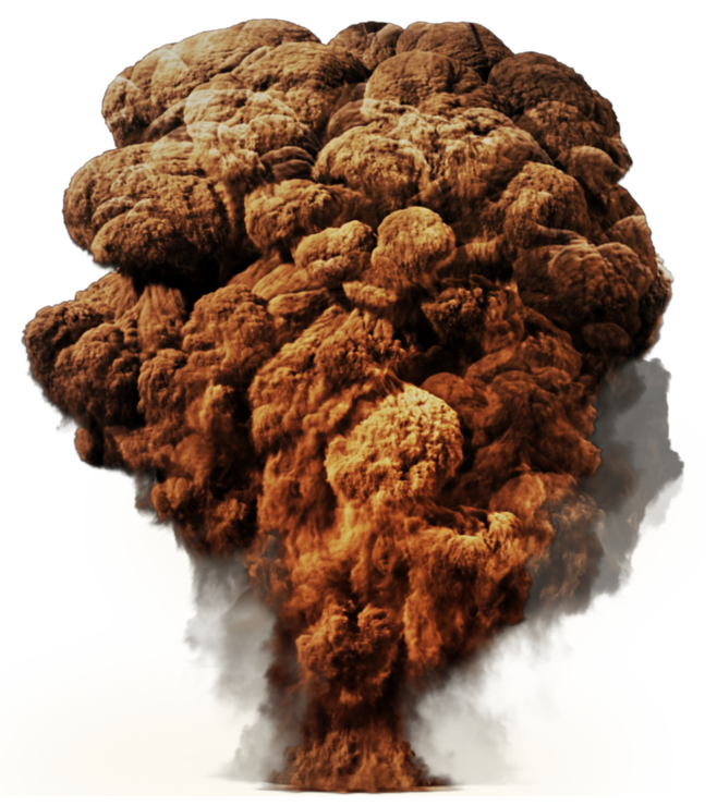 clipart cloud atomic bomb