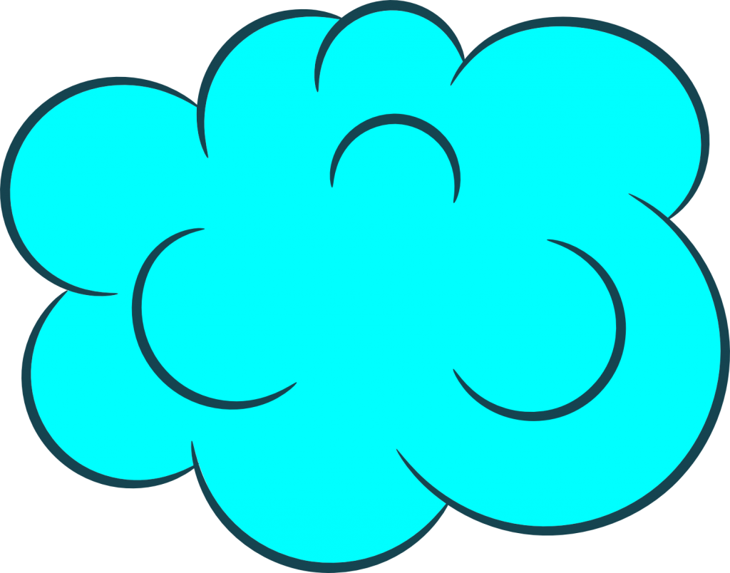 clipart cloud banner