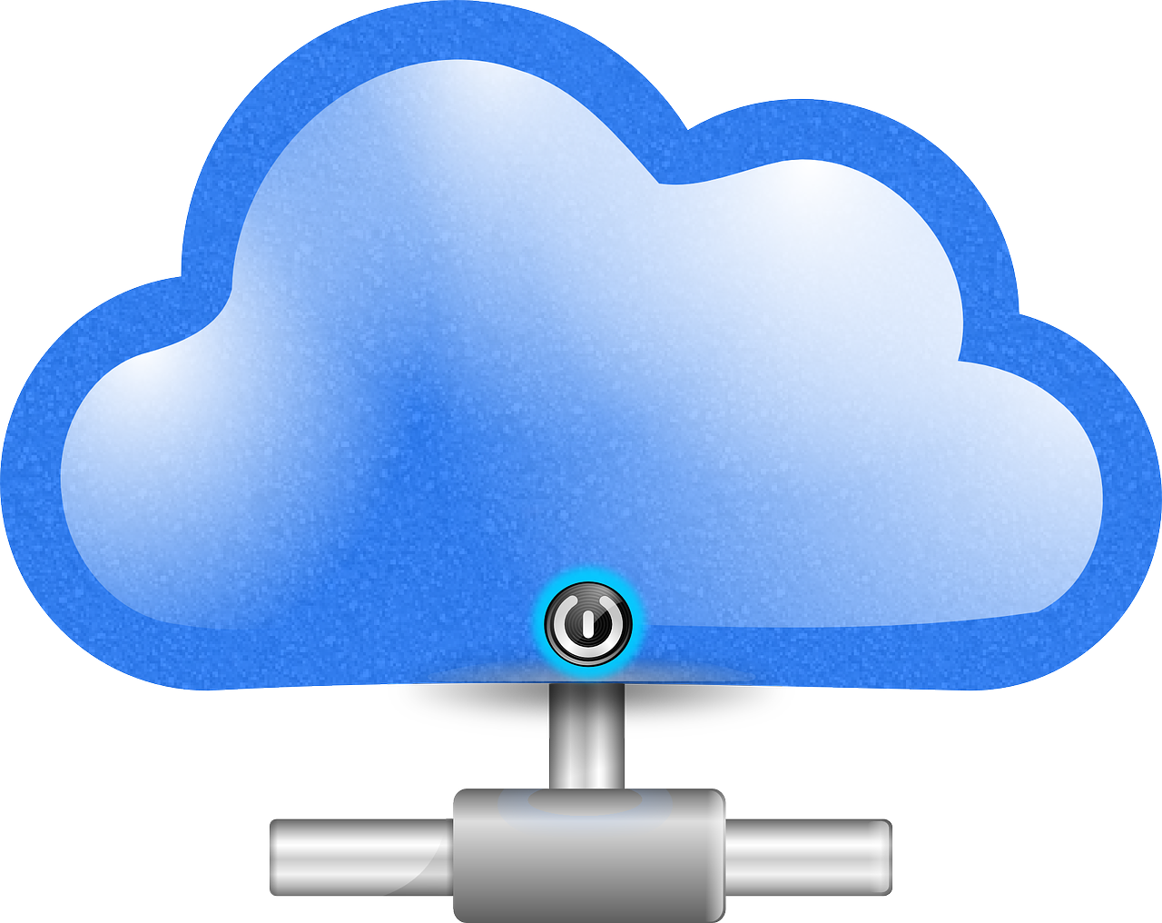 network clipart cloud service