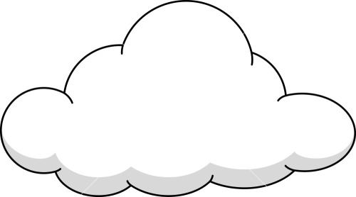 cloud clipart cartoon