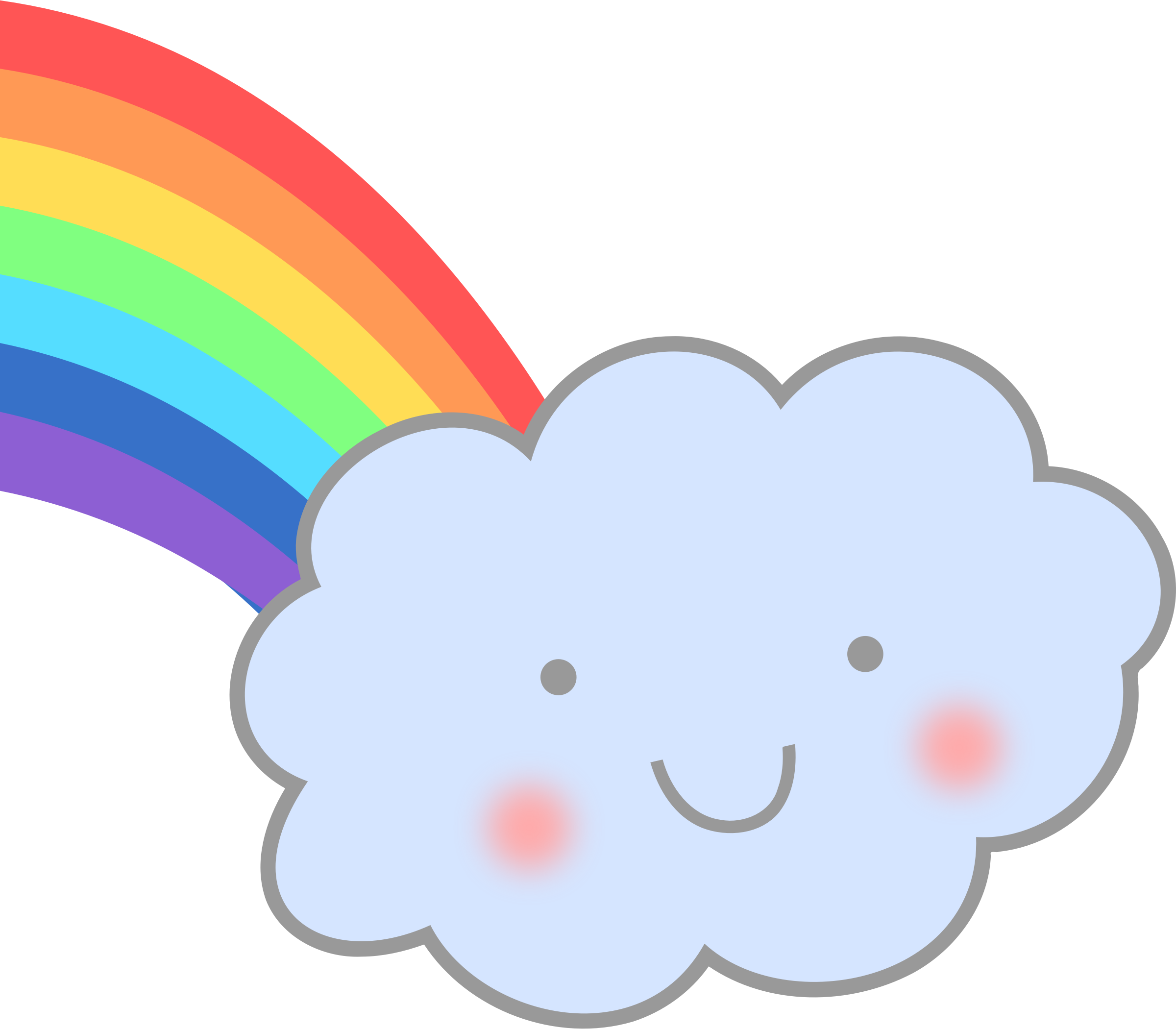 clipart cloud cute