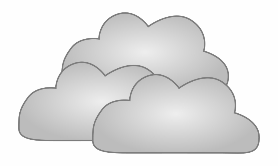 Nuage clouds transparent png. Cloud clipart grey