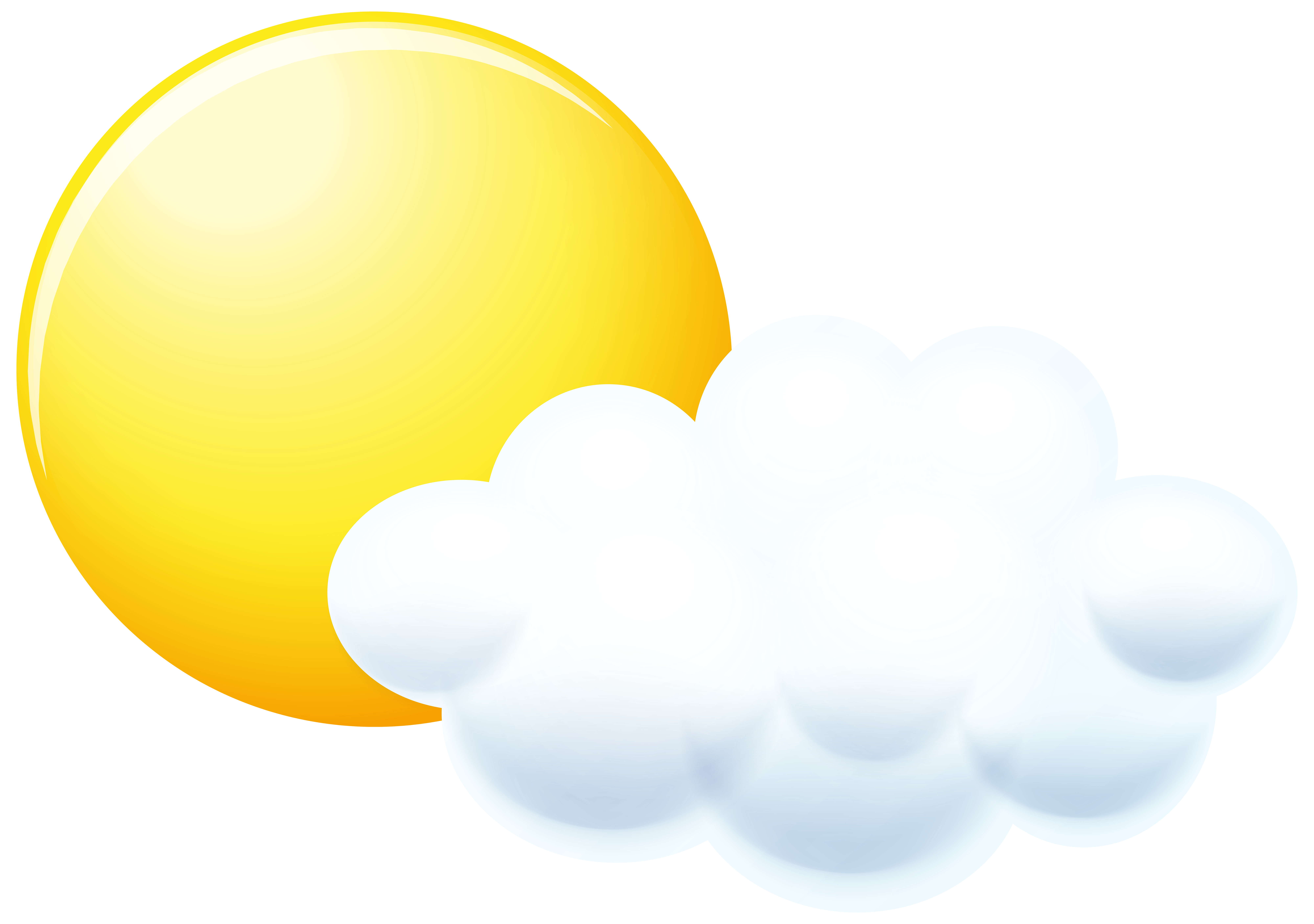 flying clipart above cloud
