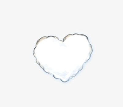 clouds clipart heart