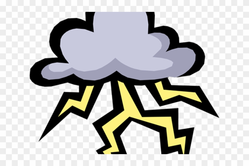 clipart clouds lightning