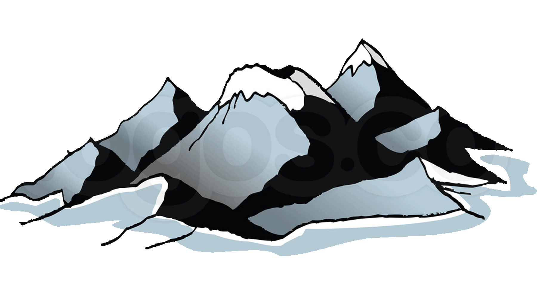 mountain clipart transparent background
